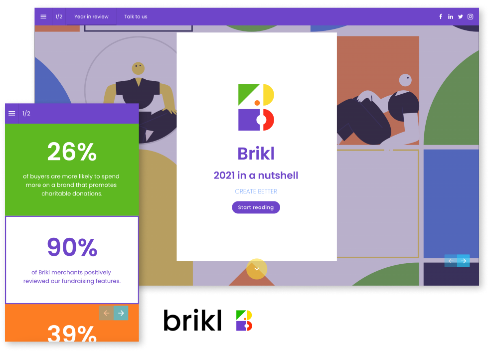 Interactive Report Example Brikl
