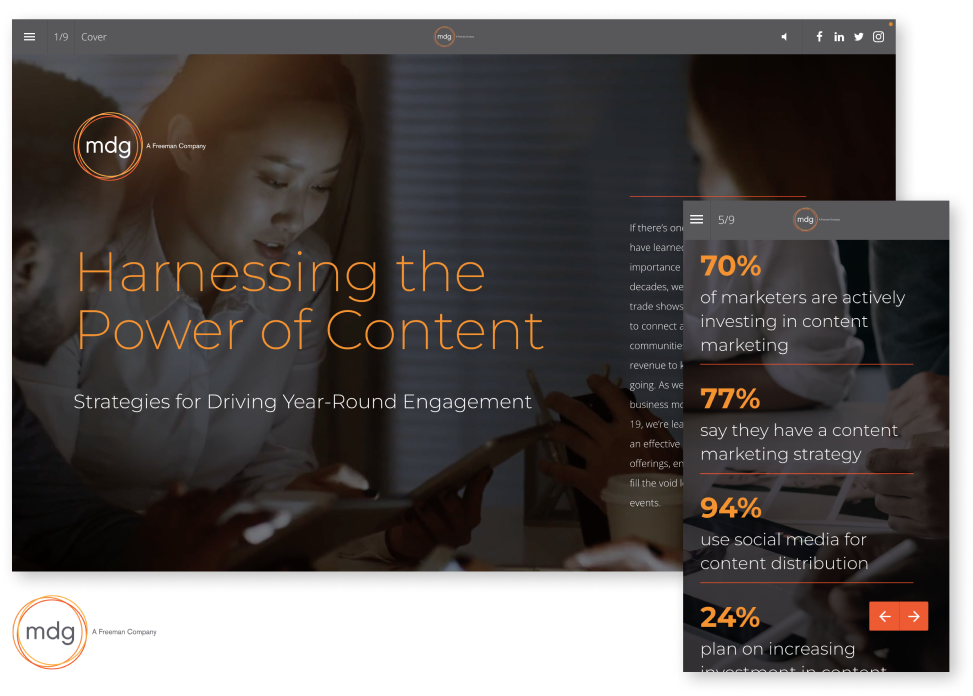 Engaging Content Marketing Guide Example mdg