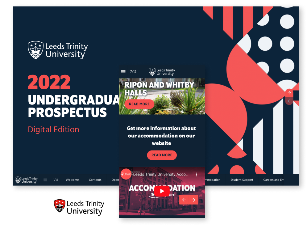 Interactive Prospectus Guide Example Leeds Trinity University