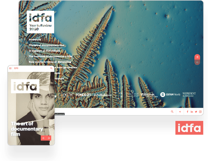interactive brochure example idfa