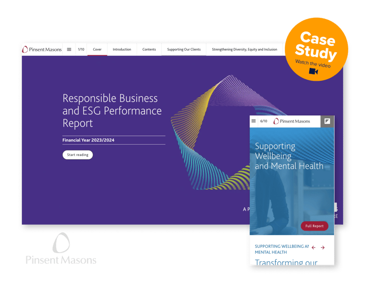 Pinsent Masons Success story web page