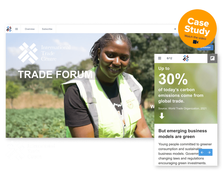 International Trade Centre success story (white)