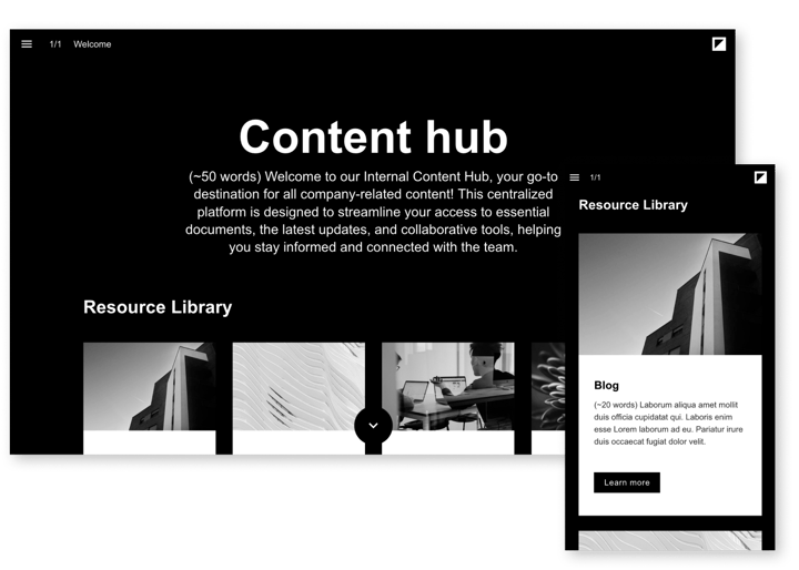 Internal content hub-min