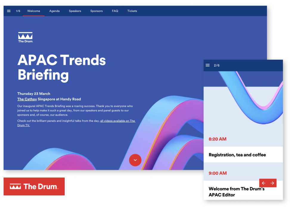 The Drum APAC Trends Briefing Event Brochure
